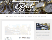 Tablet Screenshot of bielejewelers.com